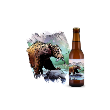 Bière blonde rye