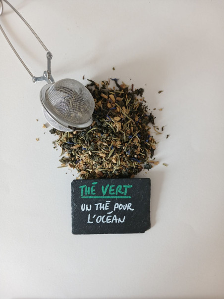 UN THE POUR L'OCEAN WULONG Citron menthe